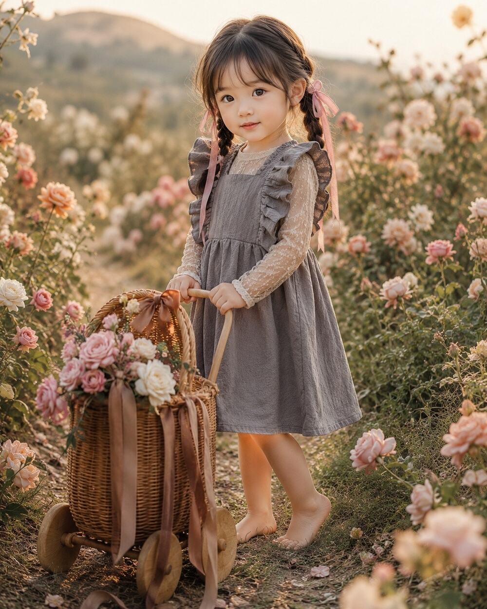 Sweetest Days Minimalist Flutter Strap Pinafore Dress 3/4
